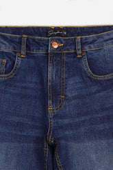 DENIM REGULAR FIT BLEU